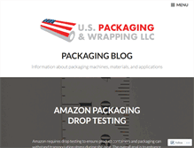 Tablet Screenshot of packagingblog.org